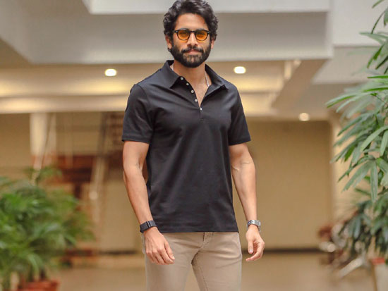 Uber Cool Looks Of Chaitanya At CUSTODY Promotions